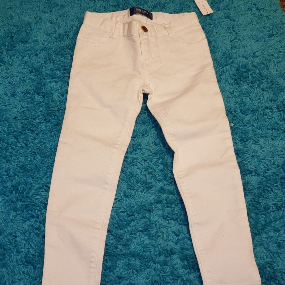 White jeans